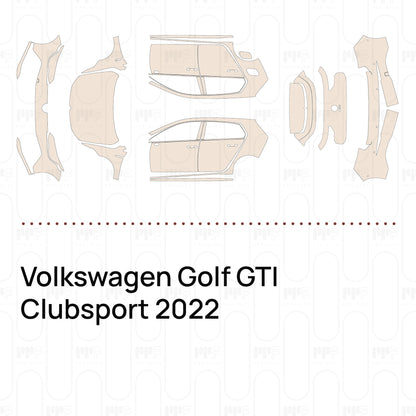 Pre-Cut PPF Volkswagen Golf GTI Clubsport 2022
