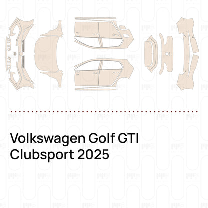 Pre-Cut PPF Volkswagen Golf GTI Clubsport 2025