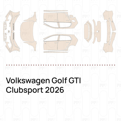 Pre-Cut PPF Volkswagen Golf GTI Clubsport 2026