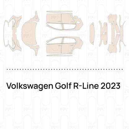 PPF precortado Volkswagen Golf R-Line 2023