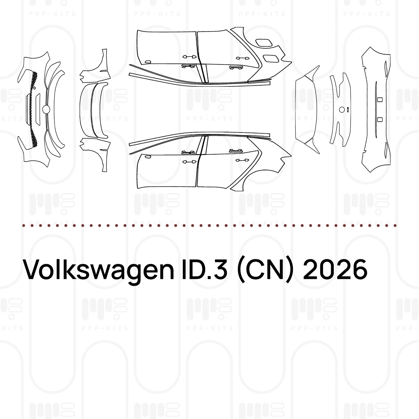 Pre-Cut PPF Volkswagen ID.3 (CN) 2026