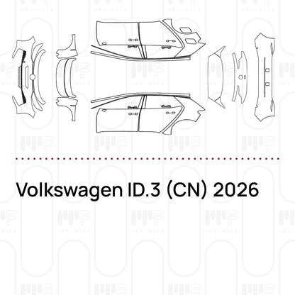 Pre-Cut PPF Volkswagen ID.3 (CN) 2026
