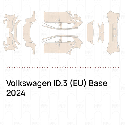 PPF precortado Volkswagen ID.3 (EU) Base 2024