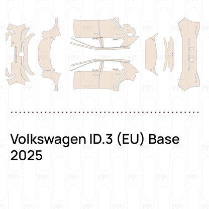 PPF precortado Volkswagen ID.3 (EU) Base 2025
