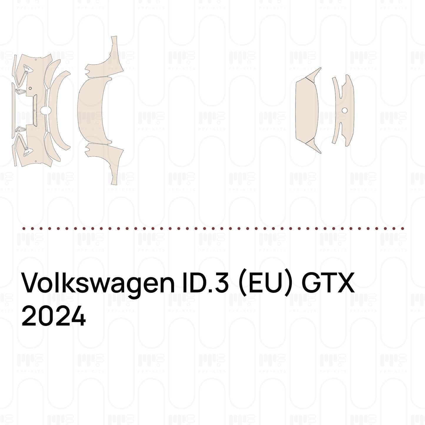 PPF precortado Volkswagen ID.3 (EU) GTX 2024