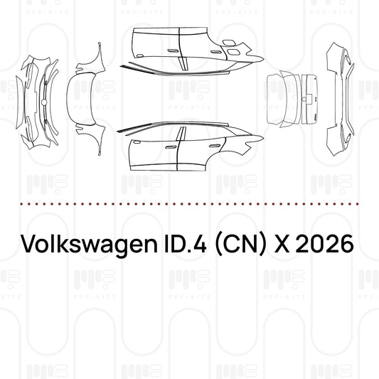 PPF precortado Volkswagen ID.4 (CN) X 2026