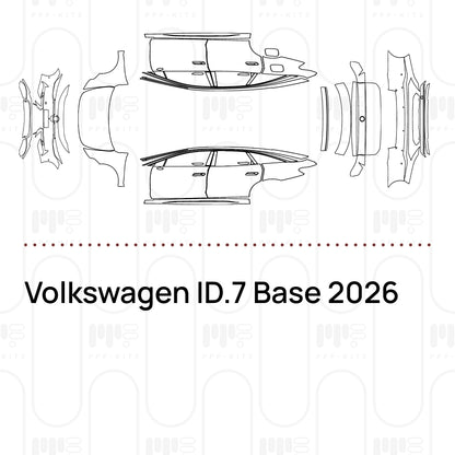 PPF precortado Volkswagen ID.7 Base 2026