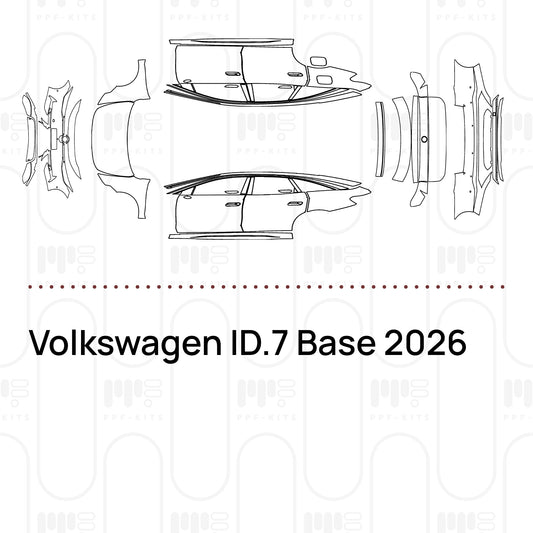 PPF precortado Volkswagen ID.7 Base 2026