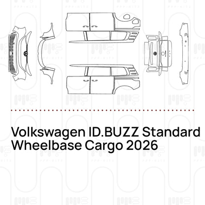 PPF precortado Volkswagen ID.BUZZ Standard Wheelbase Cargo 2026