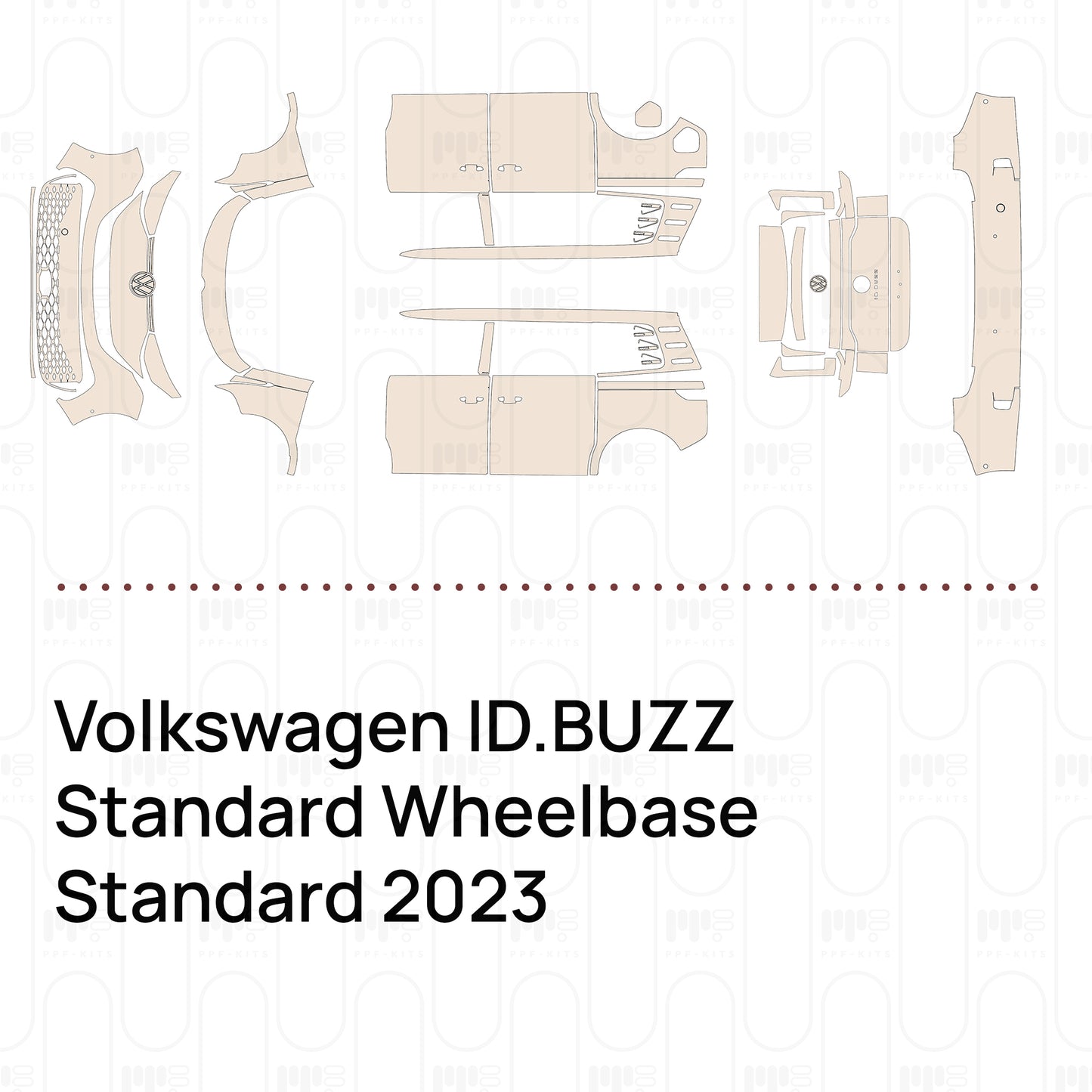 PPF precortado Volkswagen ID.BUZZ Standard Wheelbase Standard 2023