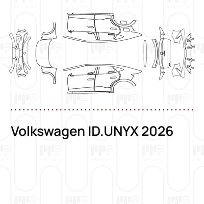 PPF precortado Volkswagen ID.UNYX 2026