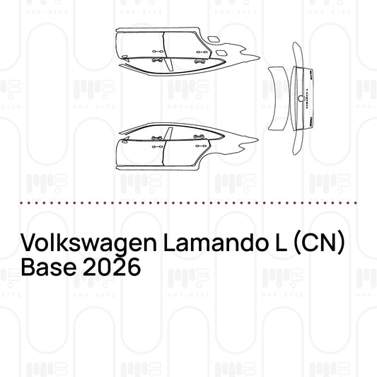 Pre-Cut PPF Volkswagen Lamando L (CN) Base 2026