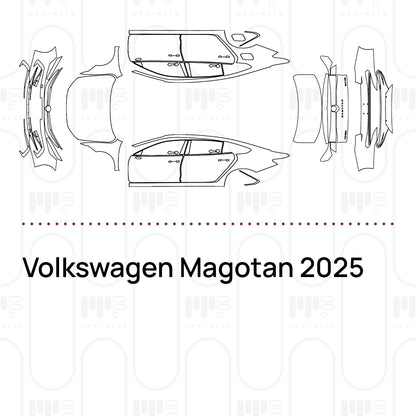 Pre-Cut PPF Volkswagen Magotan 2025