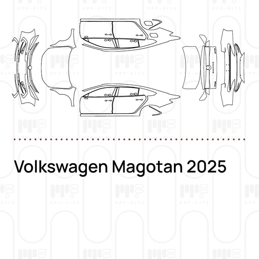 Pre-Cut PPF Volkswagen Magotan 2025