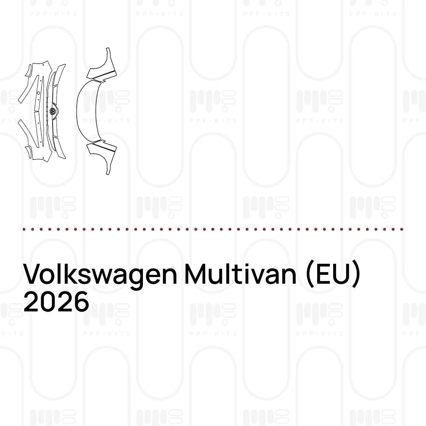 PPF precortado Volkswagen Multivan (EU) 2026