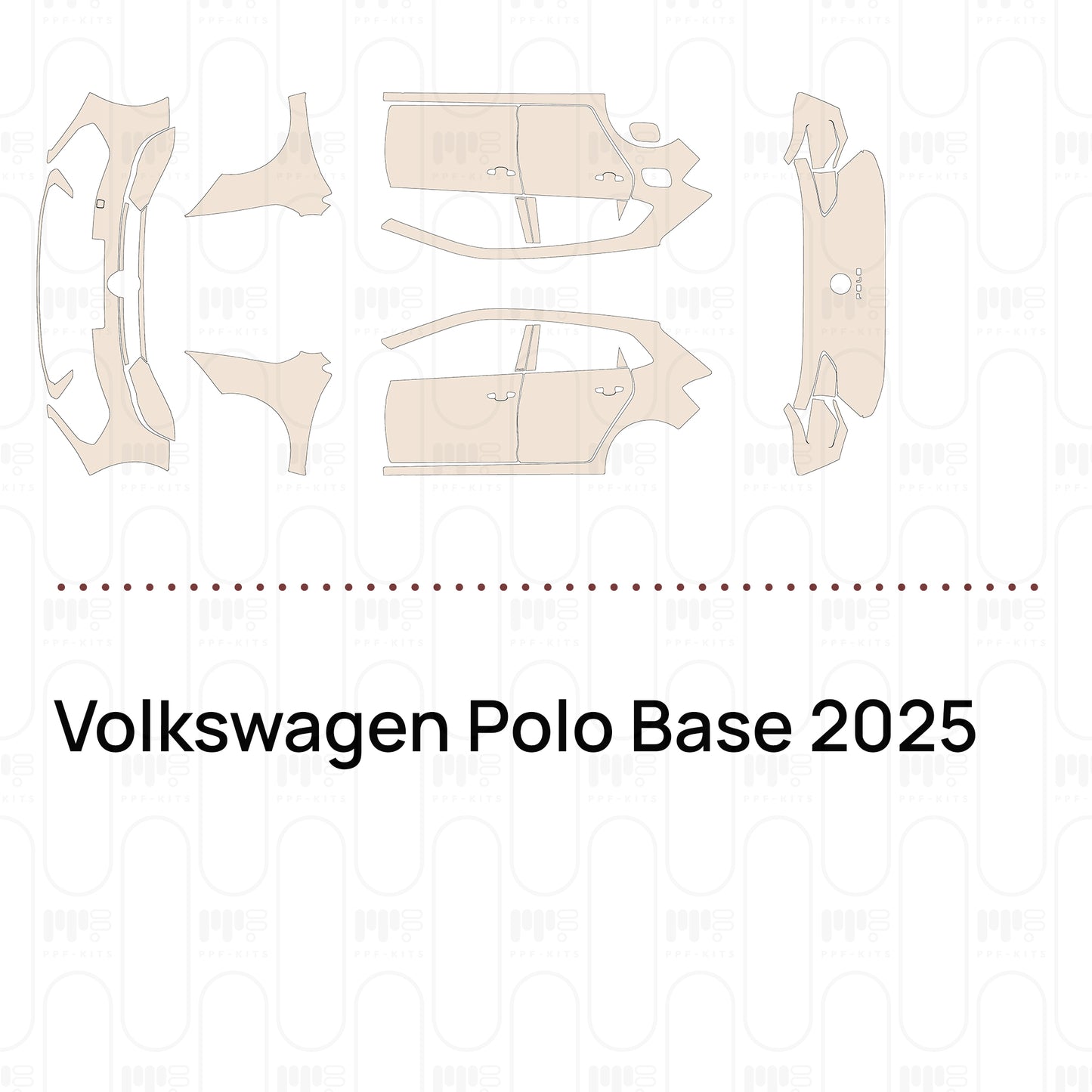 Pre-Cut PPF Volkswagen Polo Base 2025
