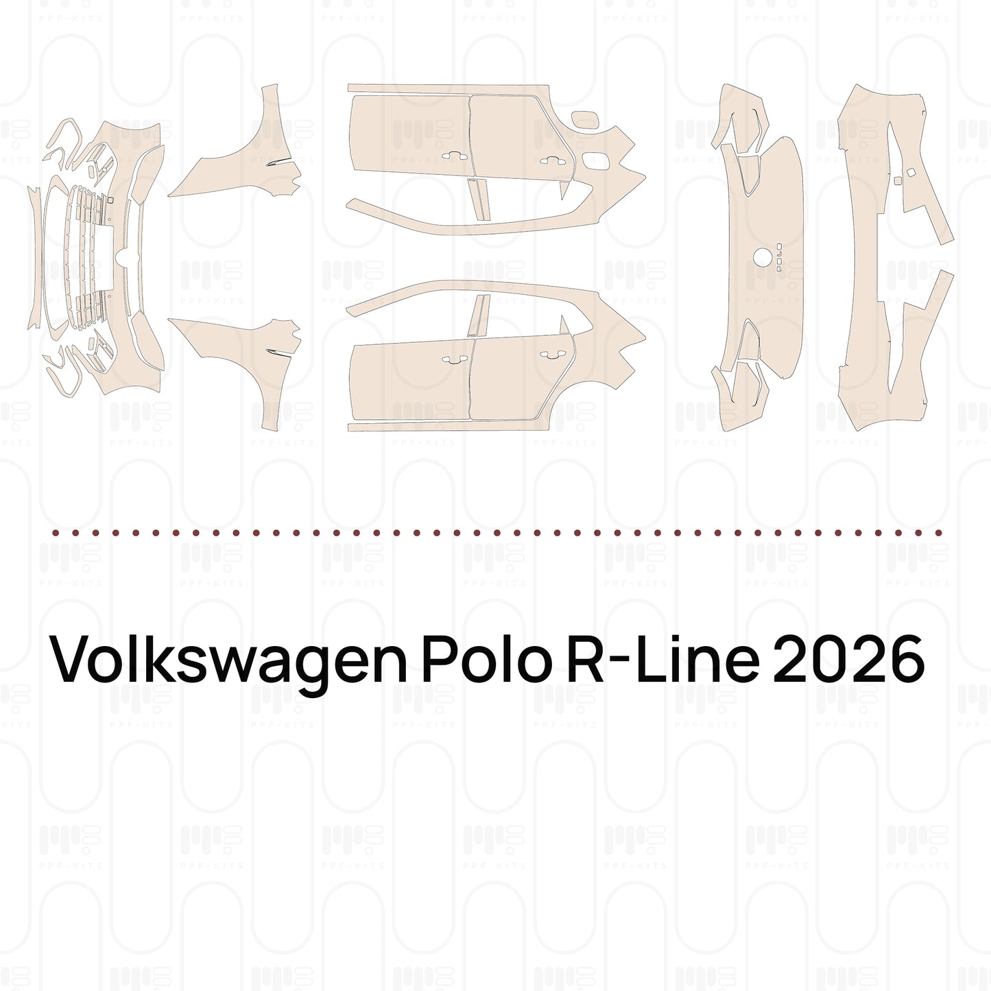 PPF precortado Volkswagen Polo R-Line 2026