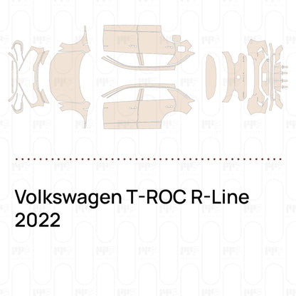 Pre-Cut PPF Volkswagen T-ROC R-Line 2022