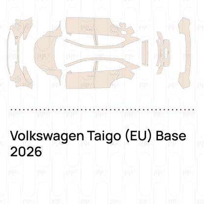 PPF precortado Volkswagen Taigo (EU) Base 2026