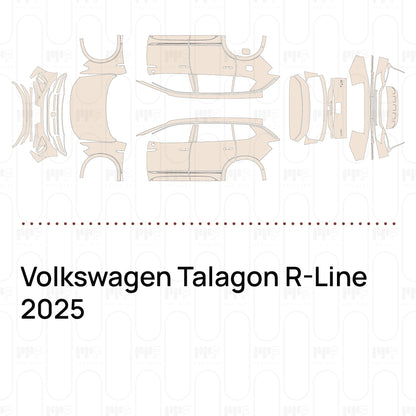 PPF precortado Volkswagen Talagon R-Line 2025