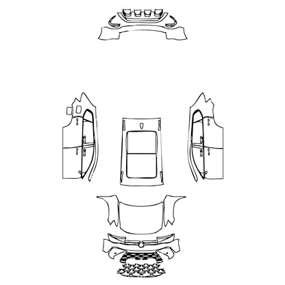 Pre-Cut PPF Volkswagen Taos (US) SE 2025 - PPF-Kits