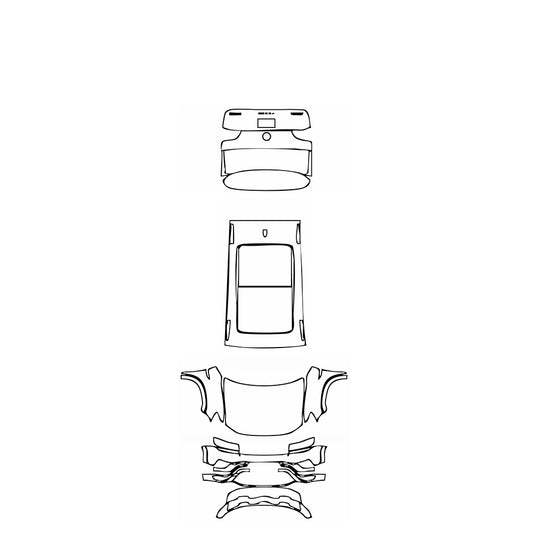 Pre-Cut PPF Volkswagen Tharu Flagship 2021 - PPF-Kits