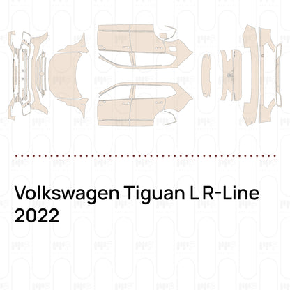 PPF precortado Volkswagen Tiguan L R-Line 2022