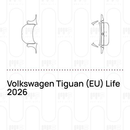 Pre-Cut PPF Volkswagen Tiguan (EU) Life 2026