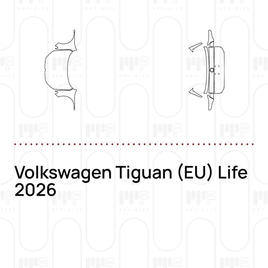 Pre-Cut PPF Volkswagen Tiguan (EU) Life 2026
