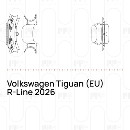 Pre-Cut PPF Volkswagen Tiguan (EU) R-Line 2026