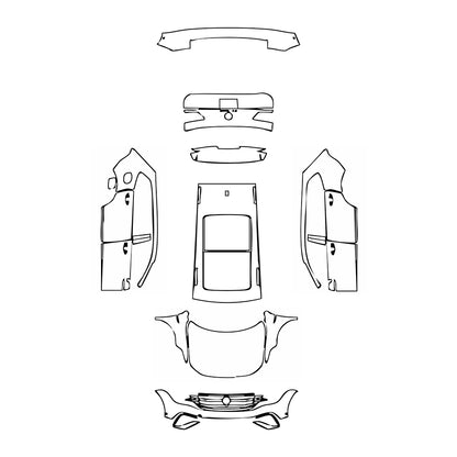 Pre-Cut PPF Volkswagen Tiguan (US) SE 2022 - PPF-Kits