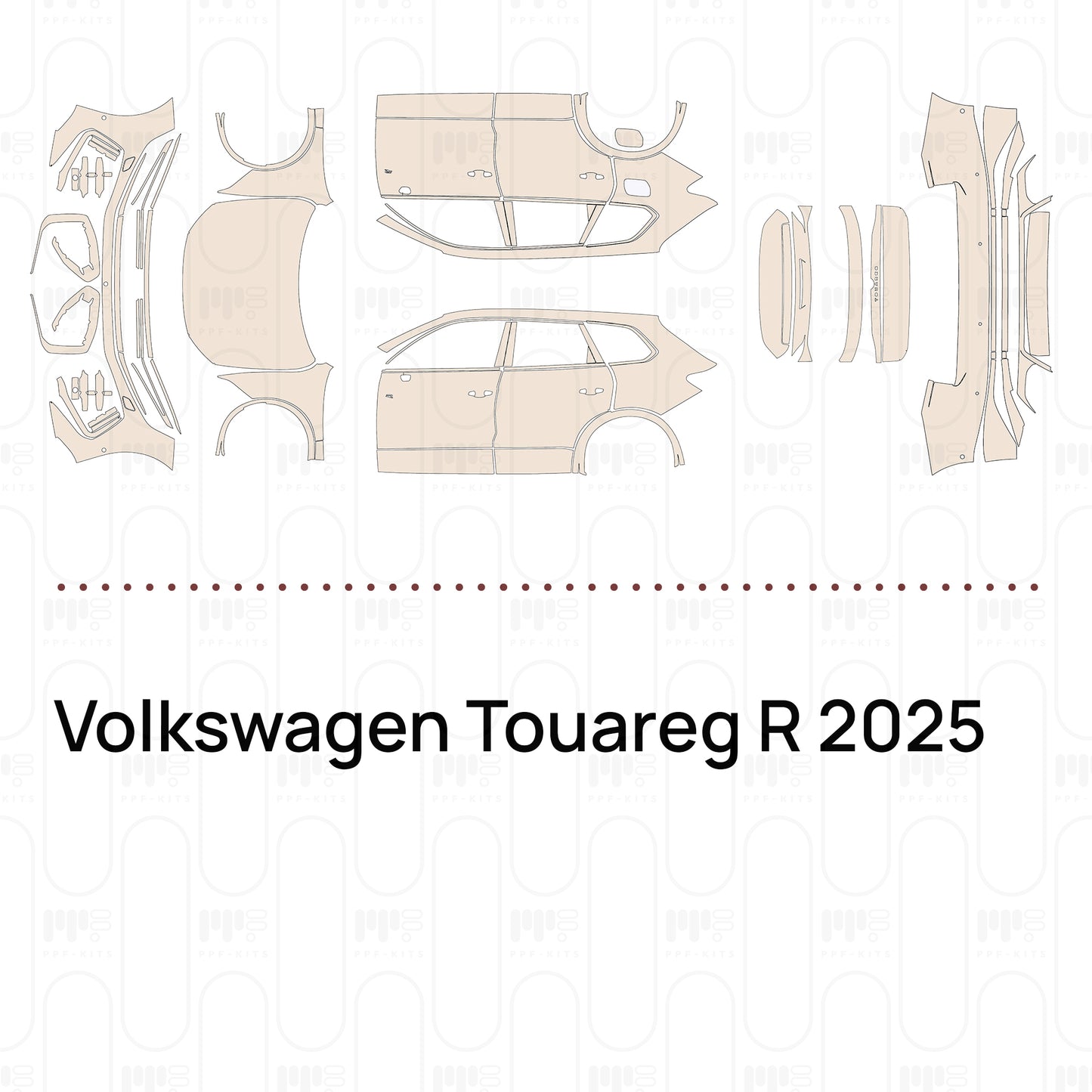 PPF precortado Volkswagen Touareg R 2025
