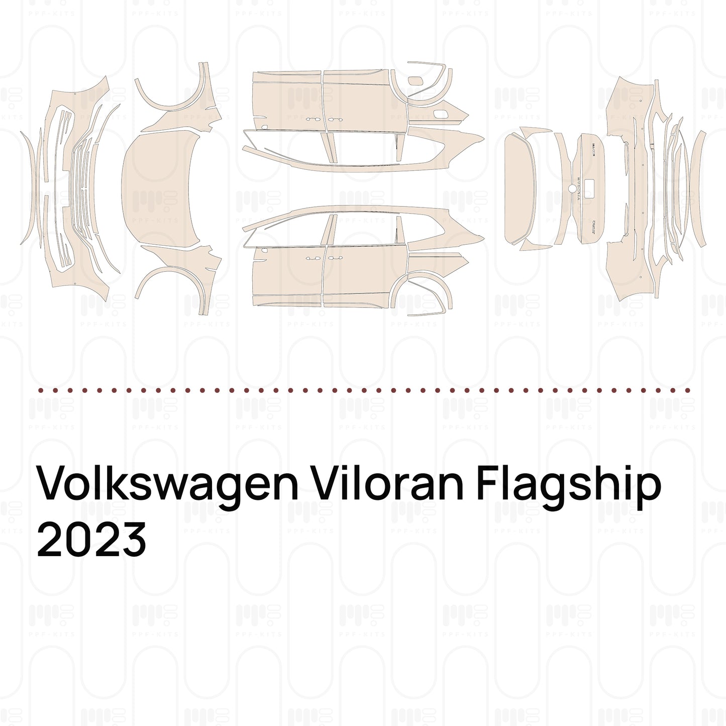 PPF precortado Volkswagen Viloran Flagship 2023
