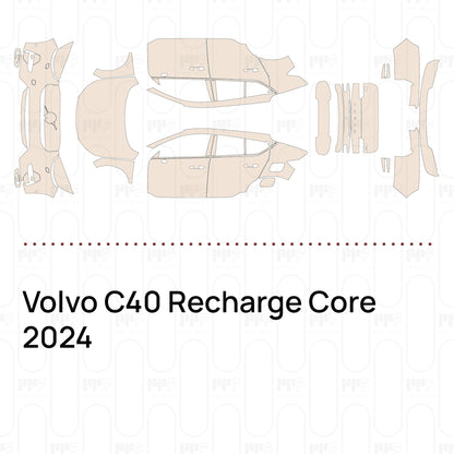 PPF precortado Volvo C40 Recharge Core 2024
