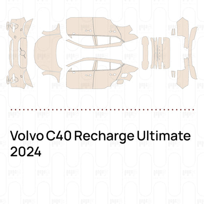 PPF precortado Volvo C40 Recharge Ultimate 2024