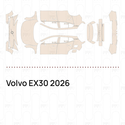 PPF precortado Volvo EX30 2026