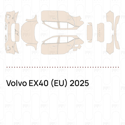 Pre-Cut PPF Volvo EX40 (EU) 2025