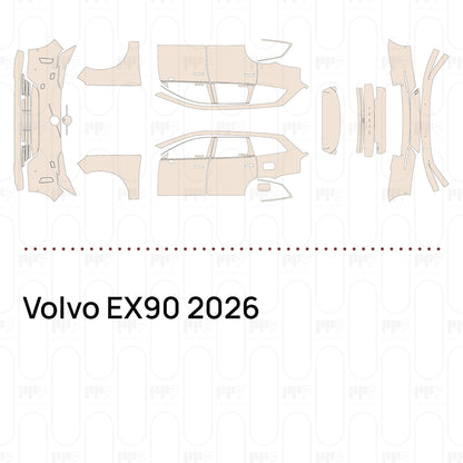 PPF precortado Volvo EX90 2026