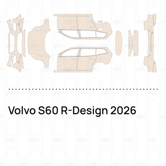 PPF precortado Volvo S60 R-Design 2026