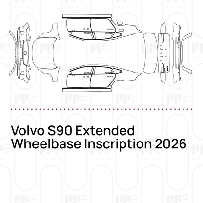 Pre-Cut PPF Volvo S90 Extended Wheelbase Inscription 2026