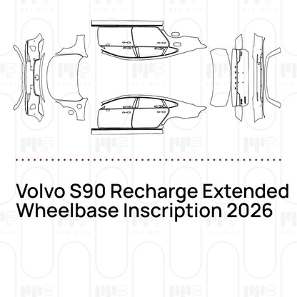 Pre-Cut PPF Volvo S90 Recharge Extended Wheelbase Inscription 2026