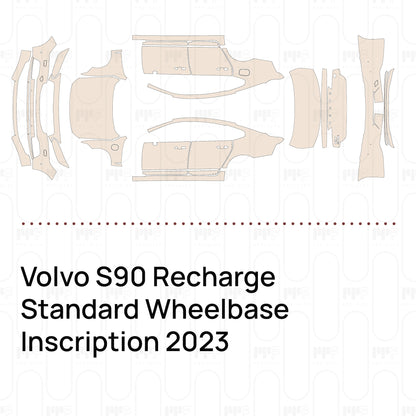 PPF precortado Volvo S90 Recharge Standard Wheelbase Inscription 2023