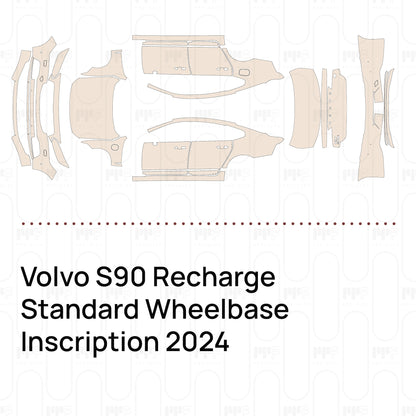 PPF precortado Volvo S90 Recharge Standard Wheelbase Inscription 2024