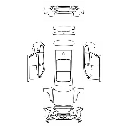Pre-Cut PPF Volvo V60 R-Design 2021 - PPF-Kits