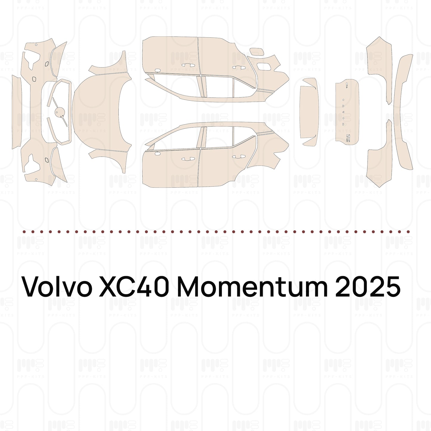 PPF precortado Volvo XC40 Momentum 2025