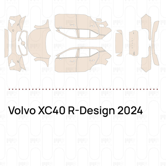 PPF precortado Volvo XC40 R-Design 2024