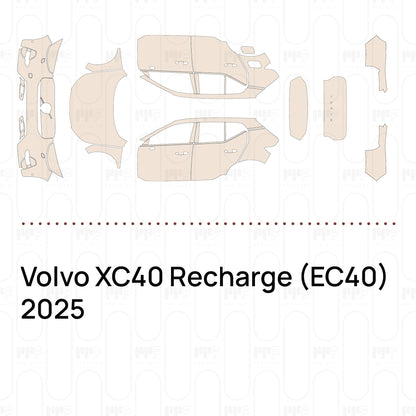 PPF precortado Volvo XC40 Recharge (EC40) 2025