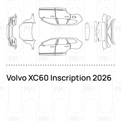 Pre-Cut PPF Volvo XC60 Inscription 2026