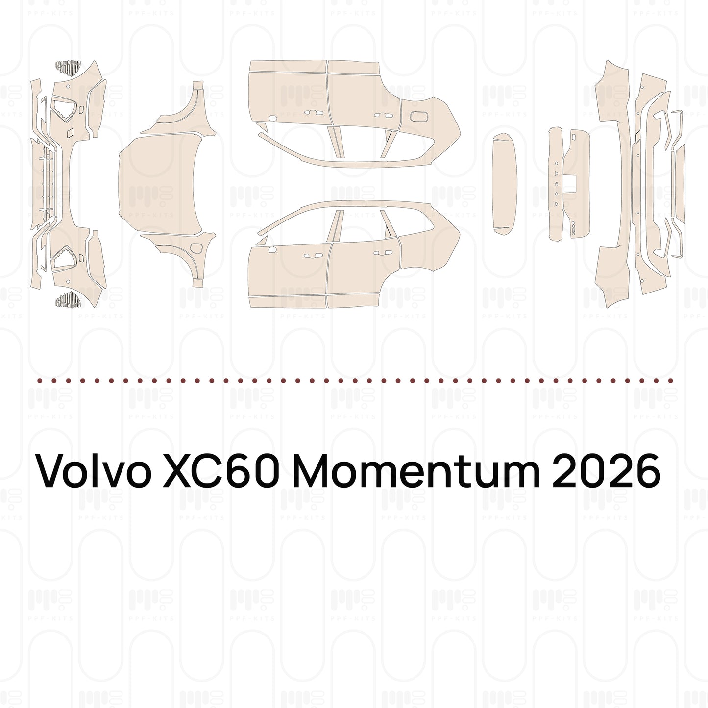 PPF precortado Volvo XC60 Momentum 2026