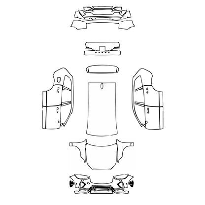 Pre-Cut PPF Volvo XC60 R-Design 2022 - PPF-Kits